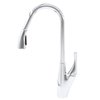 Novatto Dual Action Single Lever Pull-down Kitchen Faucet in Chrome NKF-H21CH